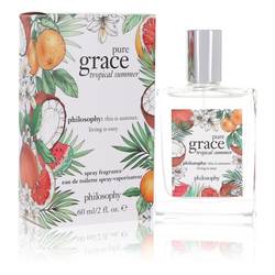 Pure Grace Tropical Summer Perfume by Philosophy 2 oz Eau De Toilette Spray (Unisex)