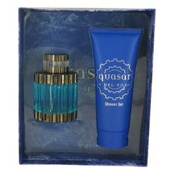 Quasar Cologne by Jesus Del Pozo -- Gift Set - 4.2 oz Eau De Toilette Spray + 6.8 oz Shower Gel