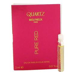 Quartz Pure Red Perfume by Molyneux Perfume 0.07 oz Vial (sample)
