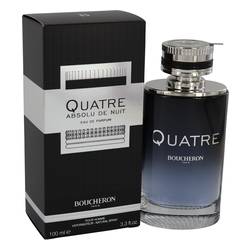 Quatre Absolu De Nuit Cologne by Boucheron Cologne 3.3 oz Eau De Parfum Spray