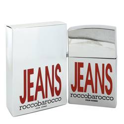 Roccobarocco Silver Jeans Cologne by Roccobarocco Cologne 2.5 oz Eau De Toilette Spray (new packaging)