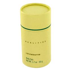 Realities Perfume by Liz Claiborne Perfume 1.7 oz Body Talc (says "not for sale")