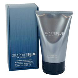 Realities Graphite Blue Cologne by Liz Claiborne Cologne 4.2 oz After Shave Soother Gel