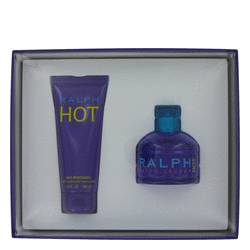 Ralph Hot Perfume by Ralph Lauren Perfume -- Gift Set - 3.4 oz Eau De Toilette Spray + 3.4 oz Body Lotion