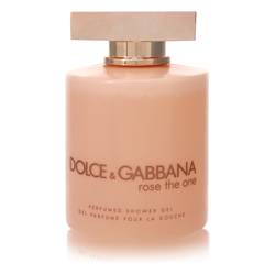 Rose The One Perfume by Dolce & Gabbana Perfume 6.8 oz Shower Gel (unboxed)