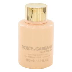 Rose The One Perfume by Dolce & Gabbana Perfume 3.3 oz Shower Gel