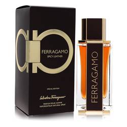 Salvatore Ferragamo Spicy Leather Cologne by Salvatore Ferragamo 3.4 oz Eau De Parfum Spray