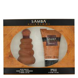 Samba Nova Cologne by Perfumers Workshop -- Gift Set - 3.4 oz Eau De Toilette Spray + 4.4 oz Shower Gel