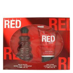 Samba Red Perfume by Perfumers Workshop -- Gift Set - 3.4 oz Eau De Toilette Spray + 4.4 oz Body Lotion