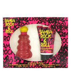 Samba Rock & Roll Perfume by Perfumers Workshop Perfume -- Gift Set - 3.4 oz Eau De Toilette Spray + 4.4 oz Body Lotion