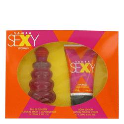 Samba Sexy Perfume by Perfumers Workshop Perfume -- Gift Set - 3.4 oz Eau De Toilette Spray + 4.4  oz Body Lotion