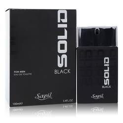 Sapil Solid Black Cologne by Sapil 3.4 oz Eau De Toilette Spray