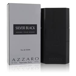 Silver Black Cologne by Azzaro 3.4 oz Eau De Toilette Spray
