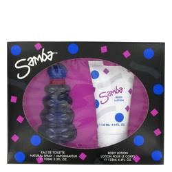 Samba Perfume by Perfumers Workshop Perfume -- Gift Set - 3.4 oz Eau De Toilette Spray + 4.4 oz Body Lotion