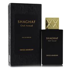 Shaghaf Oud Aswad Perfume by Swiss Arabian 2.5 oz Eau De Parfum Spray