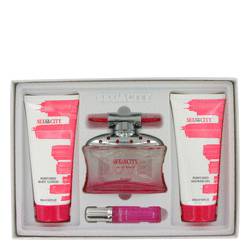 Sex In The City Love Perfume by Unknown -- Gift Set - 3.3 oz Eau De Parfum Spray + .5 oz Mini EDP Spray + 6.8 oz Body Lotion + 6.8 oz Shower Gel