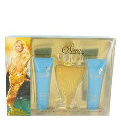 Siren Perfume by Paris Hilton Perfume -- Gift Set - 3.4 oz Eau De Parfum Spray + 3 oz Body Lotion + 3 oz Shower Gel