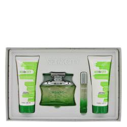 Sex In The City Kiss Perfume by Unknown Perfume -- Gift Set - 3.3 oz Eau De Parfum Spray +.34 oz Mini EDP Spray + 6.8 oz Body Lotion + 6.8 Shower Gel