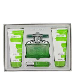 Sex In The City Kiss Perfume by Unknown Perfume -- Gift Set - 3.3 oz Eau De Parfum Spray .5 oz  Mini EDP SPray + 6.8 oz Body Lotion + 6.8 oz Shower Gel