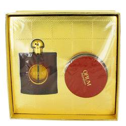 Opium Perfume by Yves Saint Laurent Perfume -- Gift Set - 3 oz Eau De Parfum Spray + 6.7 oz Body Cream