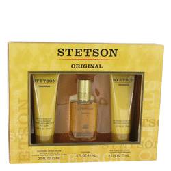 Stetson Cologne by Coty -- Gift Set - 1.5 oz Cologne + 2.5 oz After Shave Lotion + 2.5 oz All Purpose Lotion