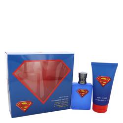 Superman Cologne by CEP Cologne -- Gift Set - 2.5 oz Eau DE Toilette spray + 5 oz Body Wash