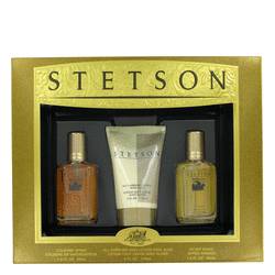 Stetson Cologne by Coty -- Gift Set - 1.5 oz Cologne Spray + 1.5 oz After Shave + 4 oz Body Lotion