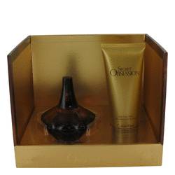 Secret Obsession Perfume by Calvin Klein Perfume -- Gift Set - 1.7 oz Eau De Parfum Spray + 3.4 oz Body Lotion