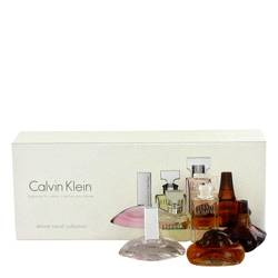Secret Obsession Perfume by Calvin Klein Perfume -- Gift Set - .17 oz Mini Obsession + .17 oz Mini Eternity Moment + .17 oz Mini Secret Obsession + .17 oz Mini Euphoria + .17 oz Mini Eternity
