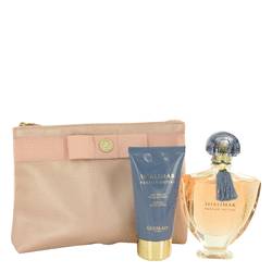 Shalimar Parfum Initial Perfume by Guerlain Perfume -- Gift Set - 3.4 oz Eau De Parfum Spray + 2.5 Body Lotion with Clutch Bag