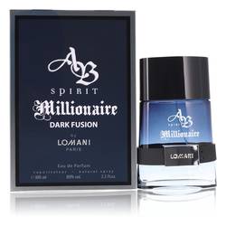 Spirit Millionaire Dark Fusion Cologne by Lomani 3.3 oz Eau De Parfum Spray