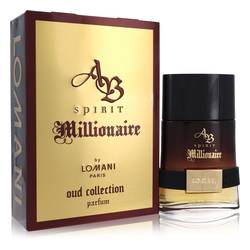 Spirit Millionaire Oud Collection Cologne by Lomani 3.3 oz Eau De Parfum Spray