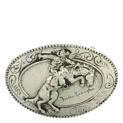 Stetson Cologne by Coty -- Belt Buckle (Frederic Remington Signature Series)