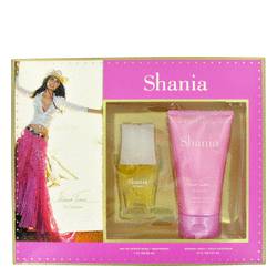 Shania Perfume by Stetson Perfume -- Gift Set - 1 oz Eau De Toilette Spray + 5 oz Shimmer Body Lotion