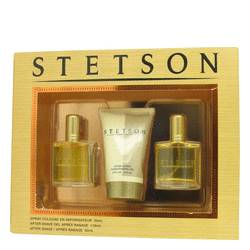 Stetson Cologne by Coty -- Gift Set - 1 oz Cologne Spray + 4 oz After Shave Gel + 1 oz After Shave