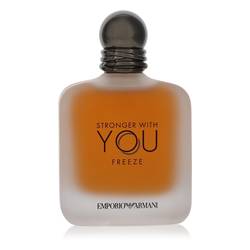 Stronger With You Freeze Cologne by Giorgio Armani Cologne 3.4 oz Eau De Toilette Spray (unboxed)