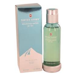 Swiss Army Mountain Water Perfume by Victorinox Perfume 3.4 oz Eau De Toilette Spray