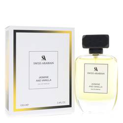 Swiss Arabian Jasmine And Vanilla Perfume by Swiss Arabian Perfume 3.4 oz Eau De Parfum Spray