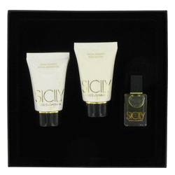 Sicily Perfume by Dolce & Gabbana Perfume -- Gift Set - .14 oz EDP Mini + .85 oz Body Lotion + .85 oz Shower Gel