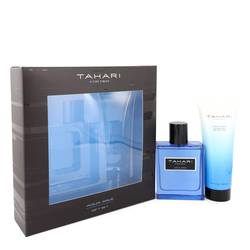 Tahari Aqua Wave Cologne by Tahari -- Gift Set - 3.4 oz Eau De Toilette Spray + 3.4 oz Shower Gel