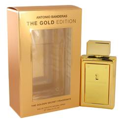 The Golden Secret Cologne by Antonio Banderas 3.4 oz Eau De Toilette Spray (The Gold Edition)