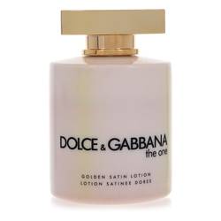 The One Perfume by Dolce & Gabbana 6.7 oz Golden Satin Lotion (unboxed)