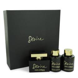 The One Desire Perfume by Dolce & Gabbana Perfume -- Gift Set - 2.5 oz Eau De Parfum Intense Spray + 3.3 oz Body Lotion + 3.3 oz Shower Gel
