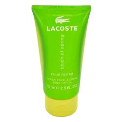 Touch Of Spring Perfume by Lacoste Perfume 2.5 oz Body Lotion