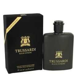 Trussardi Black Extreme Cologne By Trussardi, 3.4 Oz Eau De Toilette Spray For Men