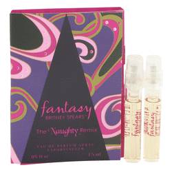 Fantasy The Naughty Remix Perfume by Britney Spears Perfume 0.05 oz Dual Vial (sample) -Naught &  Nice Remix