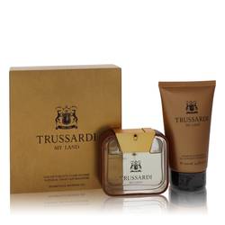 Trussardi My Land Cologne by Trussardi Cologne -- Gift Set - 1.7 oz Eau De Toilette + 3.4 oz Shampoo & Shower Gel