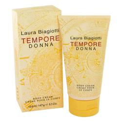 Tempore Donna Perfume by Laura Biagiotti Perfume 5.1 oz Body Cream