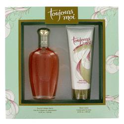 Tou Jour Moi Perfume by Dana Perfume -- Gift Set - 4 oz Eau De Cologne Spray + 4 oz Body Lotion