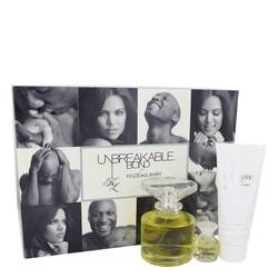 Unbreakable Bond Perfume by Khloe and Lamar Perfume -- Gift Set - 3.4 oz Eau De Toilette Spray + .25 oz Mini EDT Spray ++ 3.4 oz Body Lotion